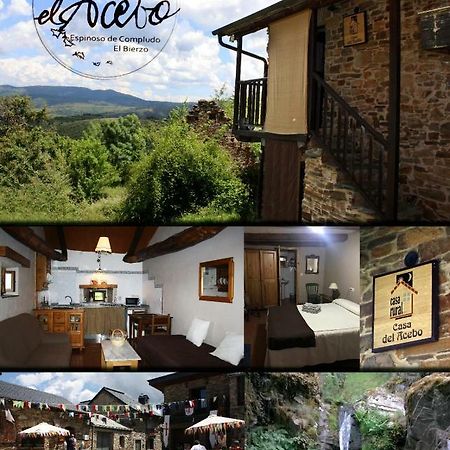 Casa Rural Del Acebo Espinoso de Compludo ภายนอก รูปภาพ